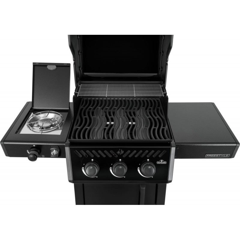 Barbecue Napoleon a gas FREESTYLE 365 con Fornello Laterale nero cod. F365DSBPK