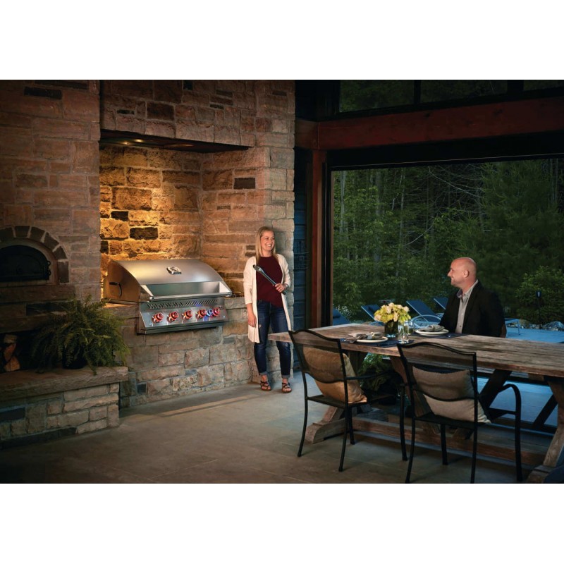 Napoleon built-in gas barbecue BUILT-IN 700 38 stainless steel code BIG38RBPSS Napoleon built-in gas barbecue BUILT-IN 700 38 stainless steel code BIG38RBPSS