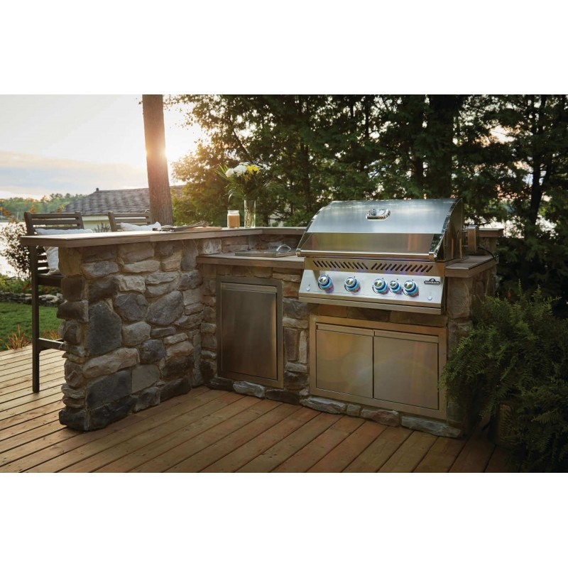 Napoleon built-in gas barbecue BUILT-IN 700 32 stainless steel code BIG32RBPSS Napoleon built-in gas barbecue BUILT-IN 700 32 stainless steel code BIG32RBPSS
