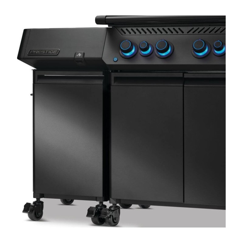 Set of 2 Under Grill Storage for Napoleon Prestige Phantom 500 Black code 68004