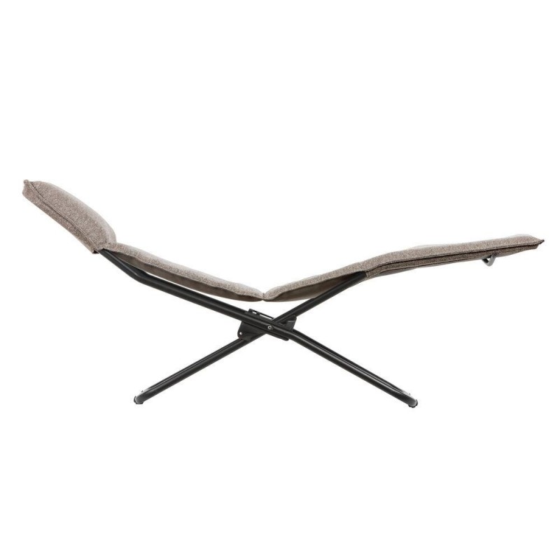 Sedia Sdraio Pieghevole TRANSALOUNGUE da Interno LaFuma LFM5397 Cendre