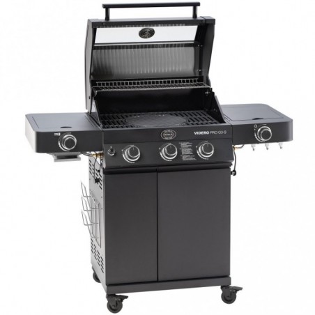 Barbecue Rösle a gas VIDERO PRO G3-S Vario+ Nero Opaco cod. 250576