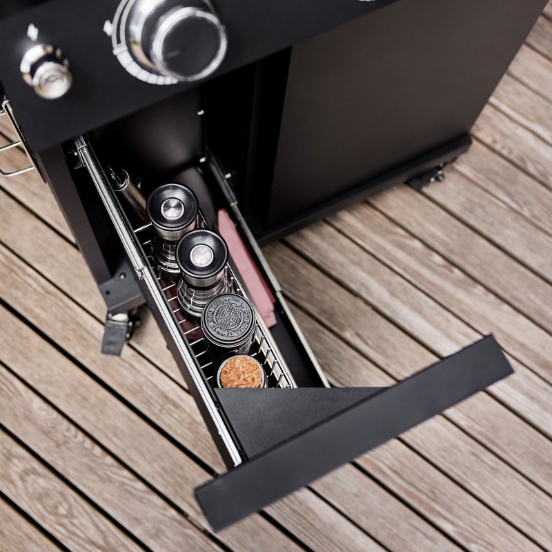 Barbecue Rösle a gas VIDERO PRO G3-S Vario+ Nero Opaco cod. 250576