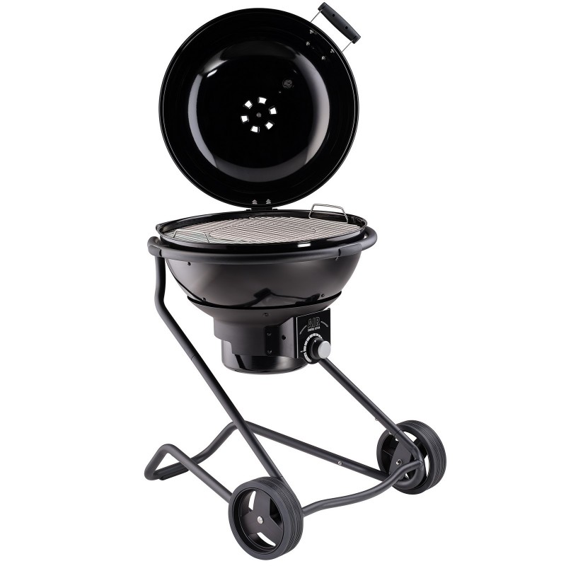 Rösle Charcoal Barbecue Kettle N. 1 F60 AIR PRO Vario+ Ø 60 Matte Black cod. 250590