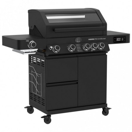 Rösle Gas Barbecue Station VIDERO PRO G4-SB SMART Vario+ Black cod. 251060