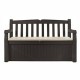 Keter Cassapanca in Resina GARDEN BENCH Marrone