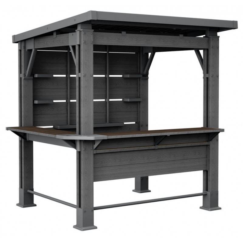 Keter Gazebo BAR Signature Walnut