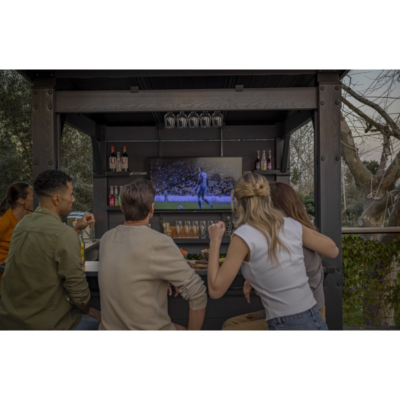 Keter BAR Signature Gazebo Walnut