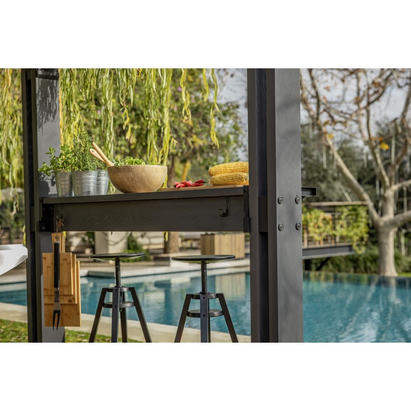 Keter Gazebo GRILL Signature Walnut