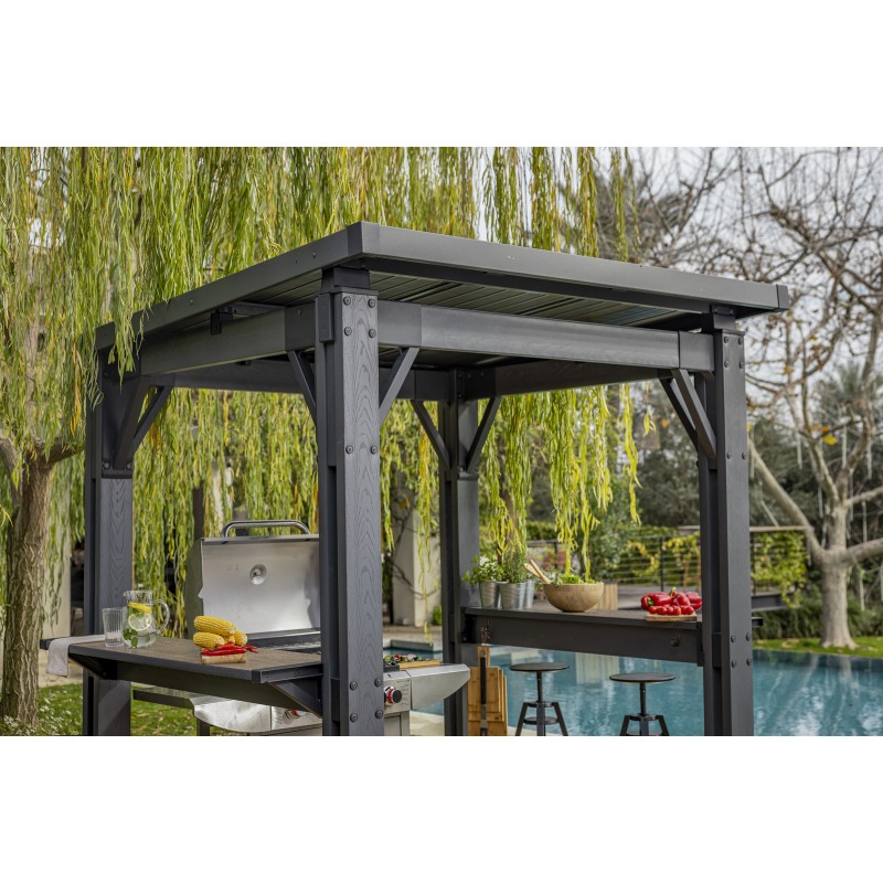 Keter Gazebo GRILL Signature Walnut