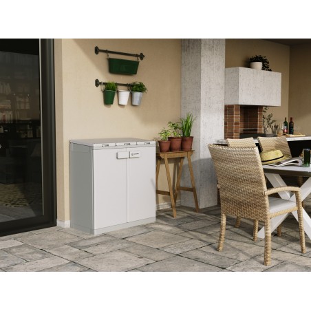 Keter RECYCLO Basic Low Multipurpose Outdoor Cabinet