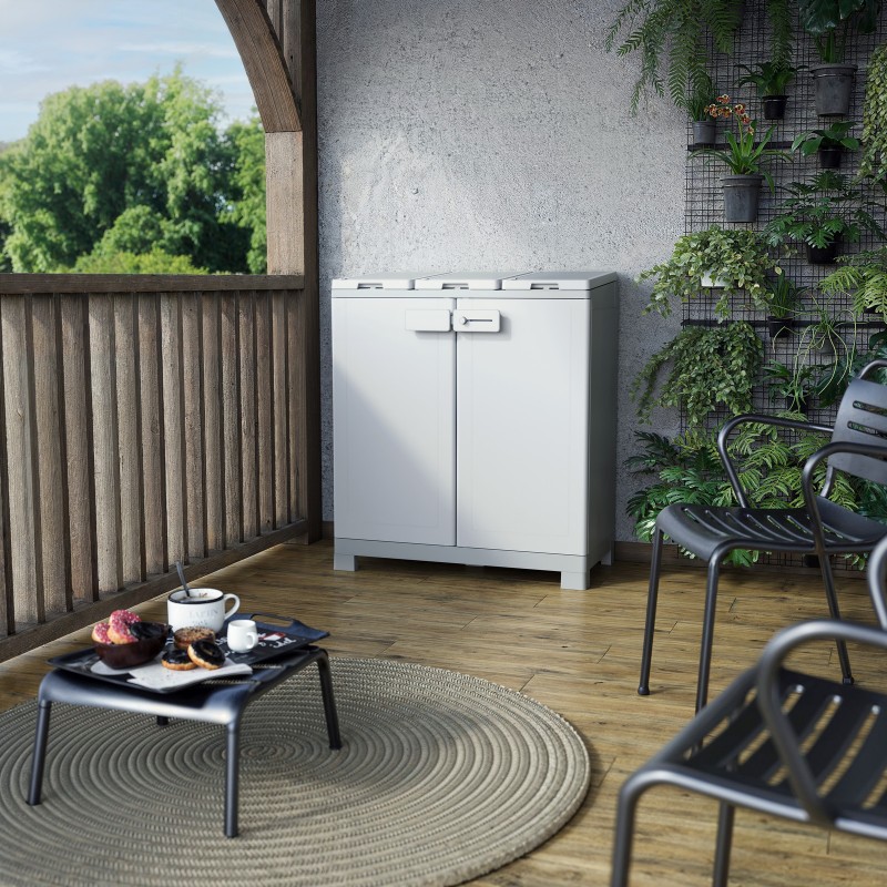 Keter RECYCLO Premium Low Multipurpose Outdoor Cabinet