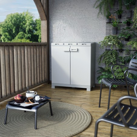 Keter RECYCLO Premium Low Multipurpose Outdoor Cabinet