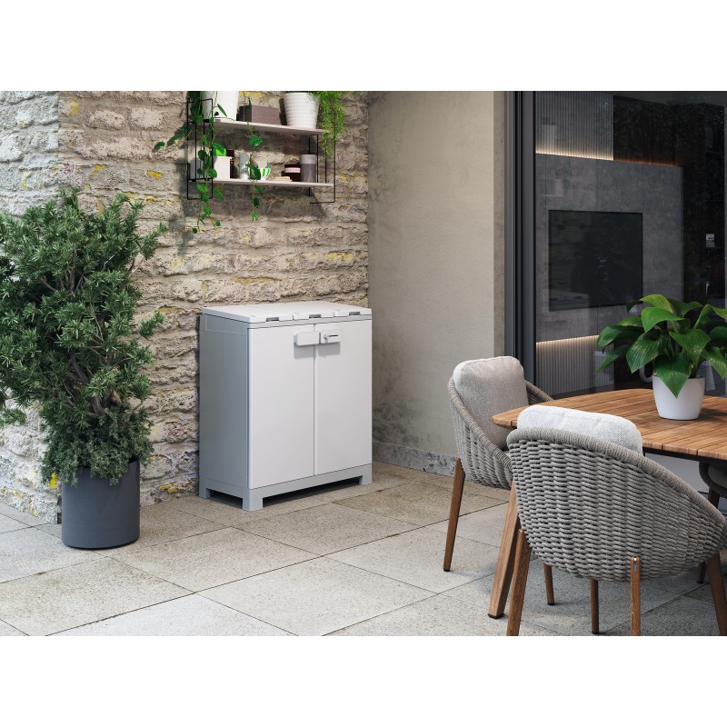 Keter RECYCLO Premium Low Multipurpose Outdoor Cabinet