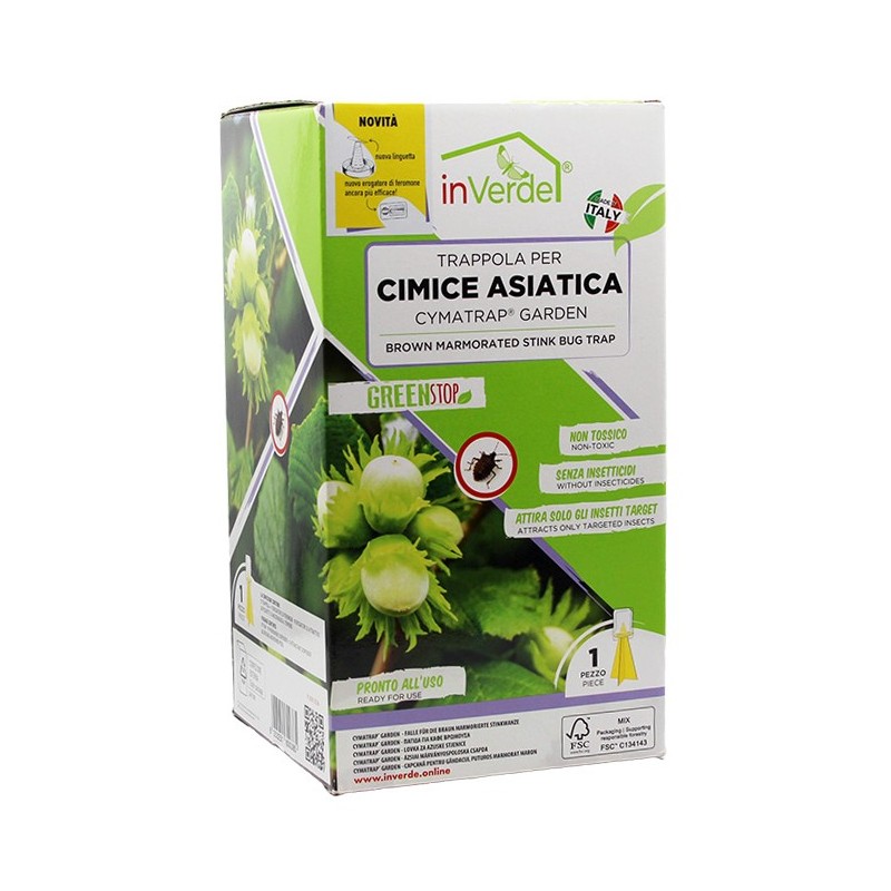 Trappola per Cimice Asiatica CYMATRAP GARDEN InVerde Trappola per Cimice Asiatica CYMATRAP GARDEN InVerde