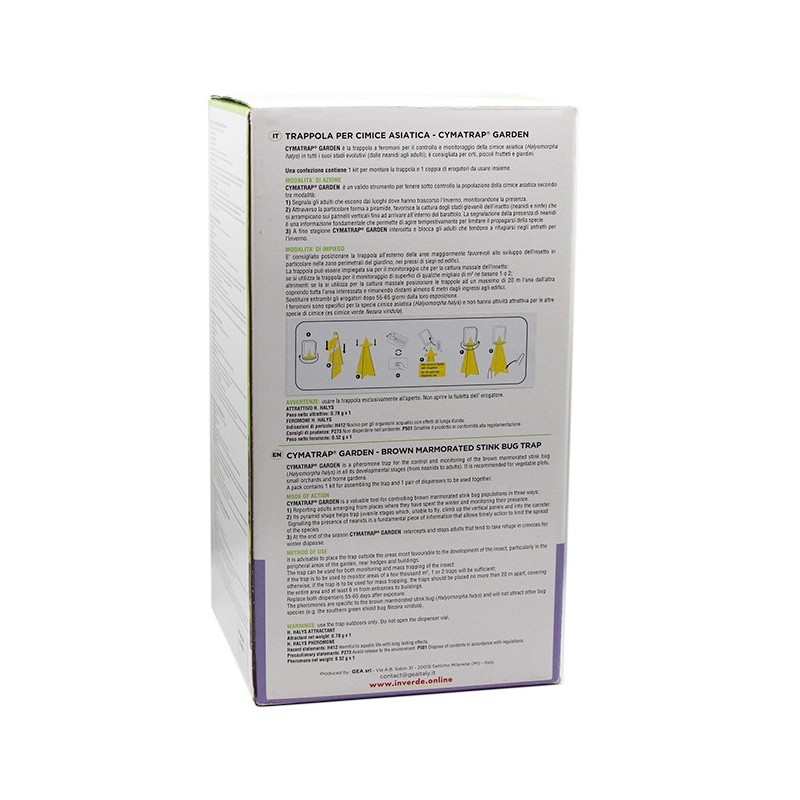 Trappola per Cimice Asiatica CYMATRAP GARDEN InVerde Trappola per Cimice Asiatica CYMATRAP GARDEN InVerde