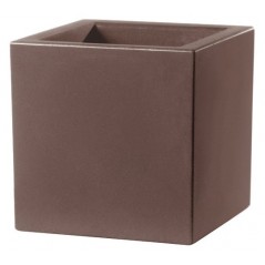 Vaso Schio Cubo 25 cm Cappuccino FINE SERIE