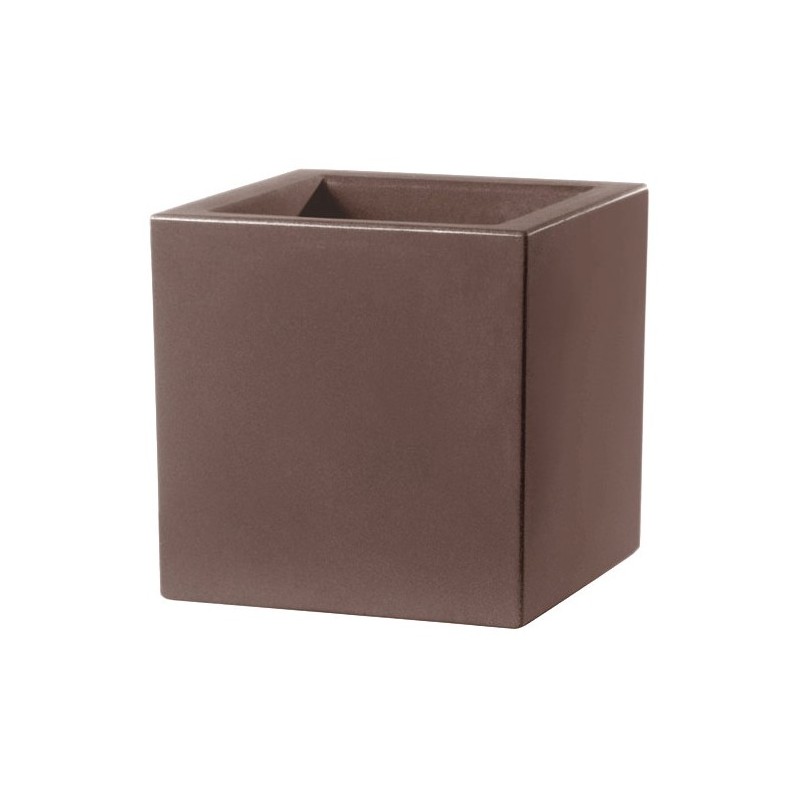 Vaso Schio Cubo 25 cm Cappuccino FINE SERIE