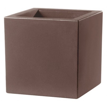 Vaso Schio Cubo 25 cm Cappuccino FINE SERIE