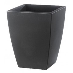 Vaso Quadro Veneto 40 cm Antracite FINE SERIE