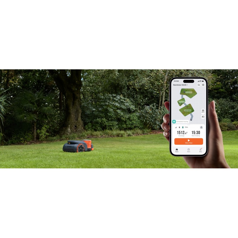 Segway Navimow H210E Automatic Robotic Lawn Mower - up to 1000 m² Segway Navimow H210E Automatic Robotic Lawn Mower - up to 1000 m²