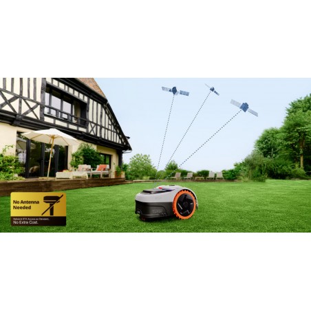 Robot Tagliaerba Automatico Segway Navimow i210AWD - fino a 1000 m²