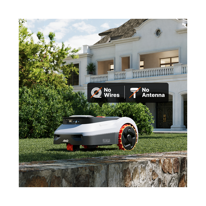 Robot Tagliaerba Automatico Segway Navimow i210AWD - fino a 1000 m²
