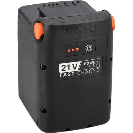 Stocker Batteria Power 21 V 8 Ah Fast Charge