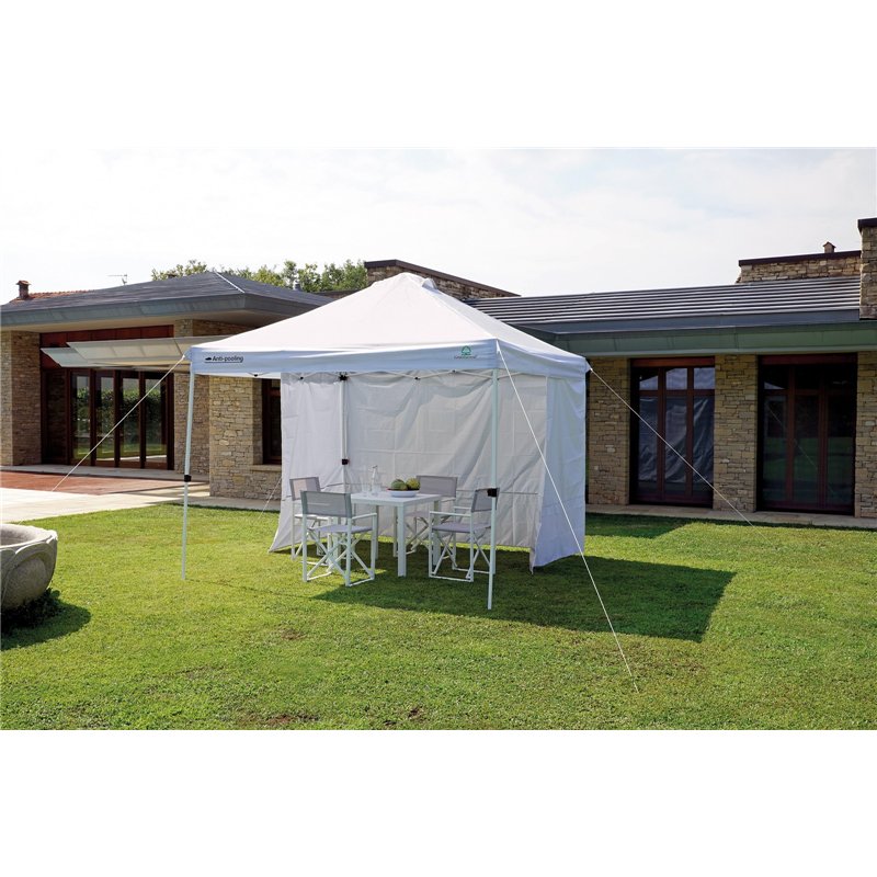Gazebo Pieghevole In Ferro 3x3 mt Perlato - Anti Pooling Greenwood Gazebo Pieghevole In Ferro 3x3 mt Perlato - Anti Pooling Greenwood