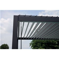 Pergola Arizona In Alluminio 3x3 mt Antracite