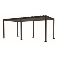 Greenwood Texas Aluminum Pergola 3x6m Anthracite