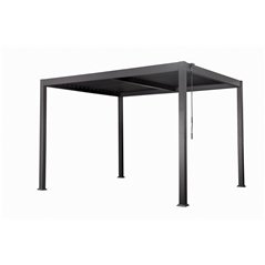 Pergola Texas In Alluminio 4x4 mt Antracite Greenwood