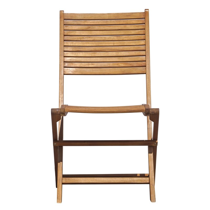 Greenwood Pietrasanta Acacia Garden Garden Chair without Armrests - Folding