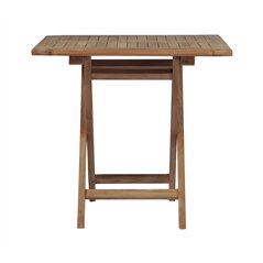 Greenwood Vulcano Teak Garden Table 80x80 cm - Folding