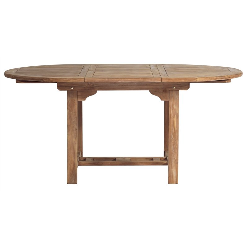 Greenwood Tavolo Capraia In Teak Allungabile 120/170x120 cm