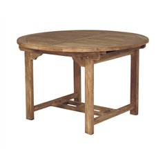 Tavolo Capraia In Teak Allungabile 120/170x120 cm