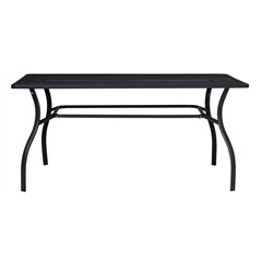 Greenwood Ameno Iron Garden Table 160x100 - Anthracite