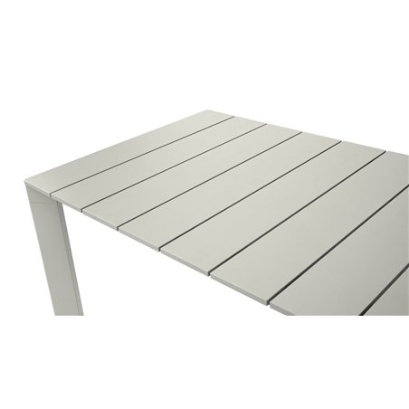 Greenwood Tavolo Nettuno In Alluminio Allungabile 200/300x100 cm - Creta