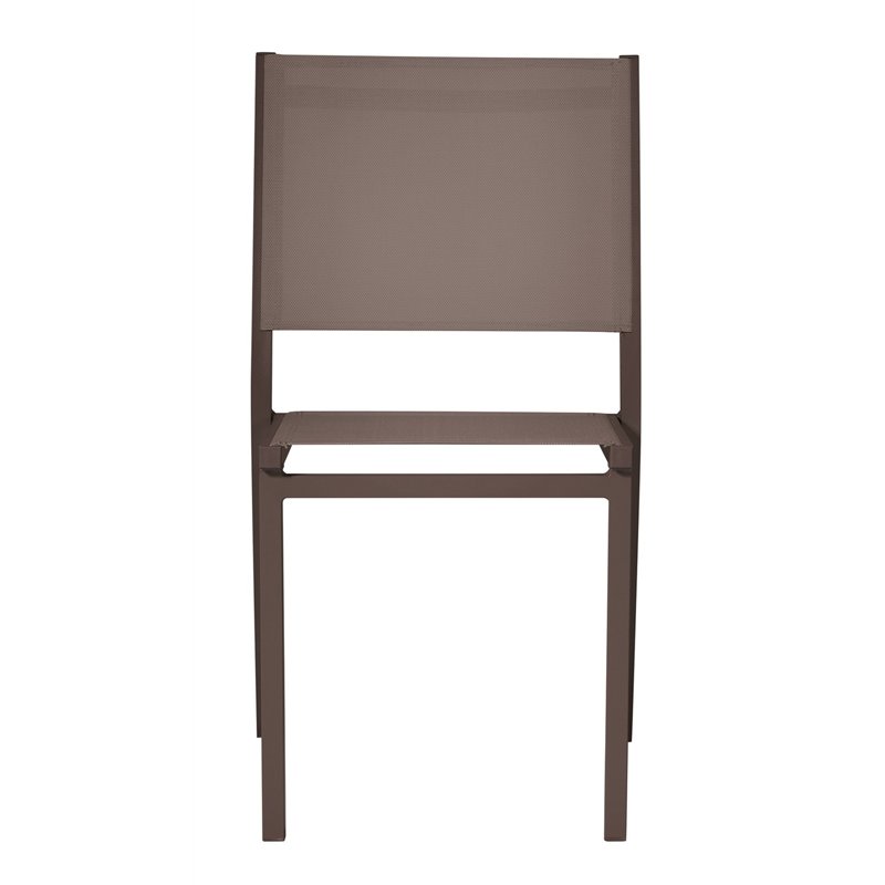 Sedia da Giardino Elba In Alluminio - Textilene Cioccolato - Cioccolato Greenwood Sedia da Giardino Elba In Alluminio - Textilene Cioccolato - Cioccolato Greenwood