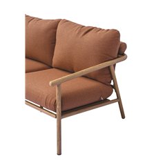 Set Cartagena In Alluminio - Effetto Legno