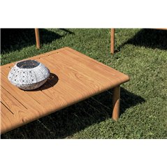 Set Cartagena In Alluminio - Effetto Legno