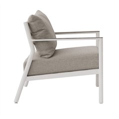 Set Cadice In Alluminio - Bianco