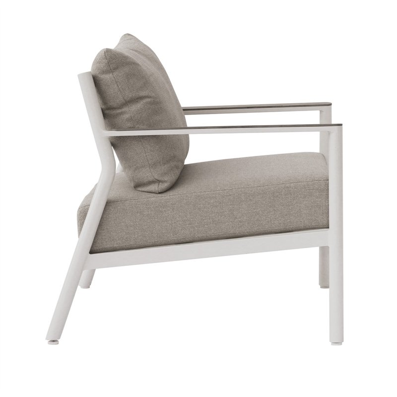 Greenwood Set Cadice In Alluminio - Bianco Greenwood Set Cadice In Alluminio - Bianco