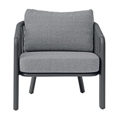 Set Santa Cruz In Alluminio - Corda Grigia - Antracite