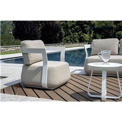 Set Monaco In Alluminio - Bianco