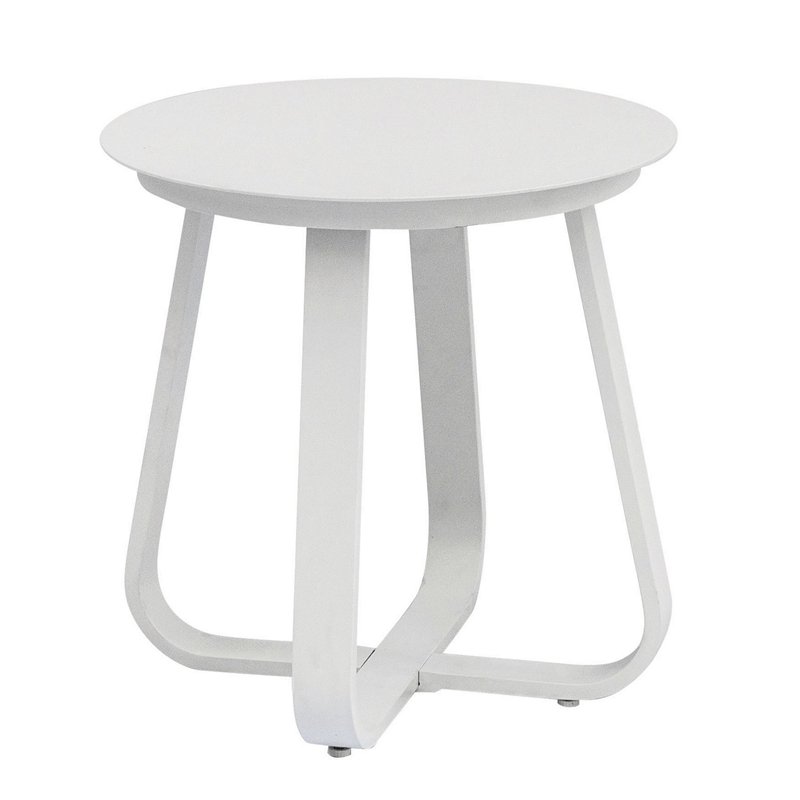 Set da Giardino Monaco In Alluminio - Bianco Greenwood