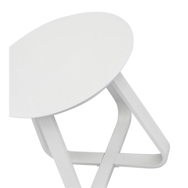 Set da Giardino Monaco In Alluminio - Bianco Greenwood