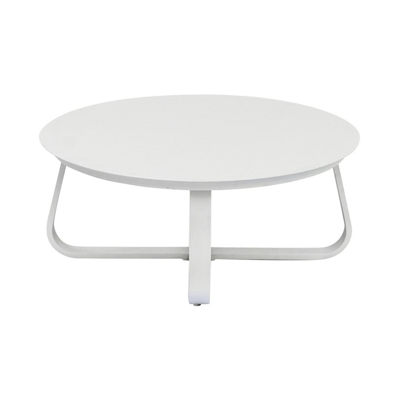 Set da Giardino Monaco In Alluminio - Bianco Greenwood