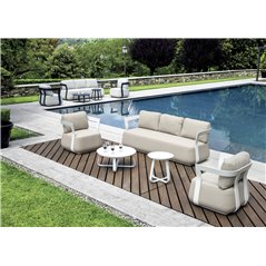 Set Monaco In Alluminio - Bianco