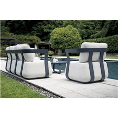 Set Monaco In Alluminio - Blu
